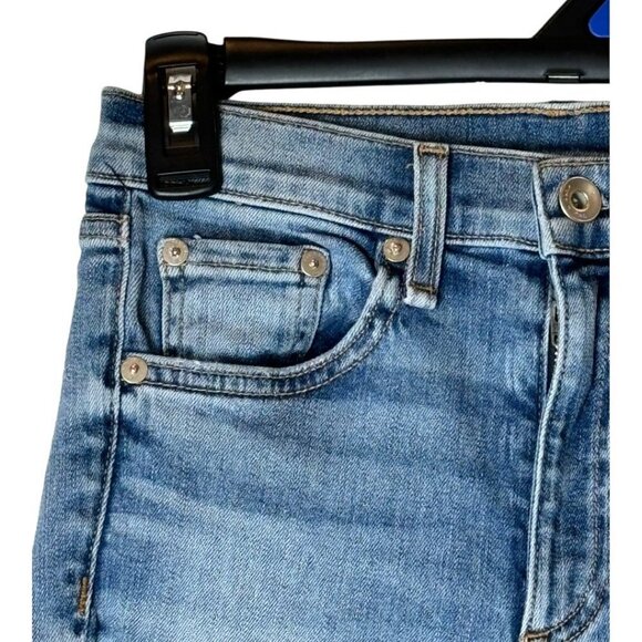 Rag & Bone Jeans Womens Size‎ 24 Blue Denim Ellerly Wash High Rise Ankle Skinny - Picture 6 of 13